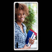 Coque Huawei Ascend P7 Etudiante africaine