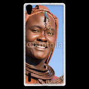 Coque Huawei Ascend P7 Femme tribu afrique