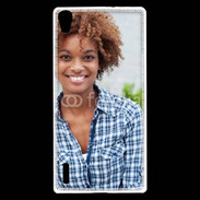 Coque Huawei Ascend P7 Femme afro glamour