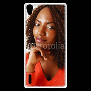 Coque Huawei Ascend P7 Femme afro glamour 2