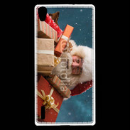 Coque Huawei Ascend P7 Père Noêl 2
