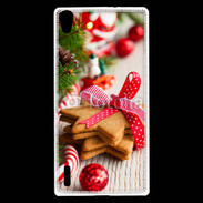 Coque Huawei Ascend P7 Gâteaux de Noël