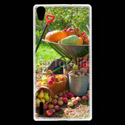 Coque Huawei Ascend P7 fruits et légumes d'automne