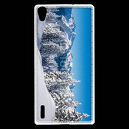Coque Huawei Ascend P7 paysage d'hiver 2