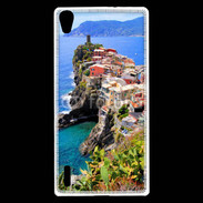 Coque Huawei Ascend P7 Village de Vernazza en Italie