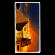 Coque Huawei Ascend P7 Pyramide et Sphinx