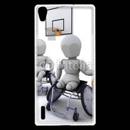 Coque Huawei Ascend P7 Handisport Basketball