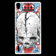 Coque Huawei Ascend P7 Tête de mort Great Britain