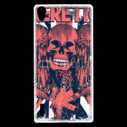Coque Huawei Ascend P7 Heretic tête de mort