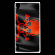 Coque Huawei Ascend P7 Tête de mort Corsair 5