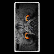 Coque Huawei Ascend P7 Yeux chouette