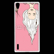 Coque Huawei Ascend P7 Coiffeuse vintage