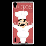 Coque Huawei Ascend P7 Chef cuisinier
