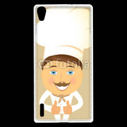 Coque Huawei Ascend P7 Chef vintage
