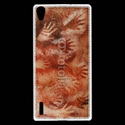 Coque Huawei Ascend P7 Peinture préhistorique de mains