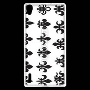 Coque Huawei Ascend P7 Symbole Fleur de Lys 