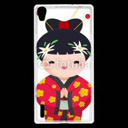 Coque Huawei Ascend P7 Fille japonaise