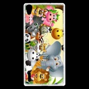 Coque Huawei Ascend P7 Cartoon animaux fun