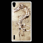 Coque Huawei Ascend P7 Dragon en dessin 30