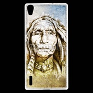 Coque Huawei Ascend P7 Indiens d’Amérique en dessin 28