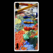 Coque Huawei Ascend P7 Tube de peinture