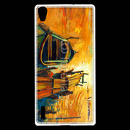 Coque Huawei Ascend P7 Peinture de bateau