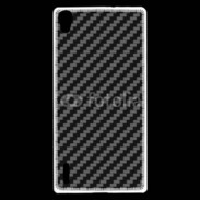Coque Huawei Ascend P7 Fibres de carbone