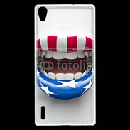 Coque Huawei Ascend P7 Lèvres USA