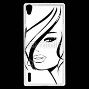 Coque Huawei Ascend P7 Coiffure