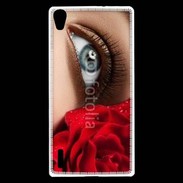 Coque Huawei Ascend P7 Fleurs glamour 5