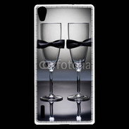 Coque Huawei Ascend P7 Coupe de champagne gay