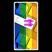 Coque Huawei Ascend P7 Gay keyboard