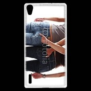 Coque Huawei Ascend P7 Couple gay sexy femmes 
