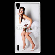 Coque Huawei Ascend P7 Mariée glamour 