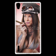 Coque Huawei Ascend P7 Pin up aviator