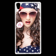 Coque Huawei Ascend P7 Lolita USA