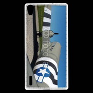 Coque Huawei Ascend P7 Avion Dakota jour J en normandie