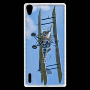 Coque Huawei Ascend P7 Avion biplan 5