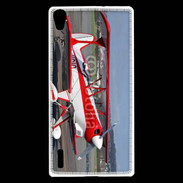 Coque Huawei Ascend P7 Avion biplan 6