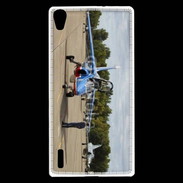 Coque Huawei Ascend P7 Avion de la patrouille de france 