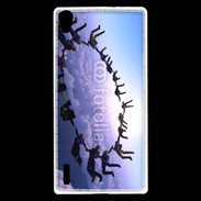 Coque Huawei Ascend P7 Formation en cercle de parachutistes