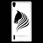 Coque Huawei Ascend P7 Tatoo cheval