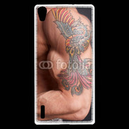 Coque Huawei Ascend P7 Tatouage biceps 10