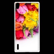 Coque Huawei Ascend P7 Bouquet de fleurs