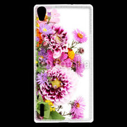 Coque Huawei Ascend P7 Bouquet de fleurs 5