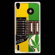 Coque Huawei Ascend P7 Guitare Reggae