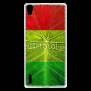 Coque Huawei Ascend P7 Feuille rasta