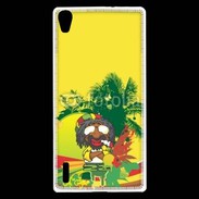 Coque Huawei Ascend P7 Rasta attitude