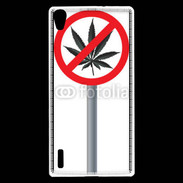 Coque Huawei Ascend P7 Cannabis interdit