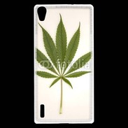 Coque Huawei Ascend P7 Feuille de cannabis 3